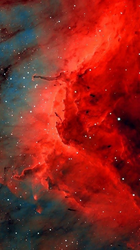 red sky