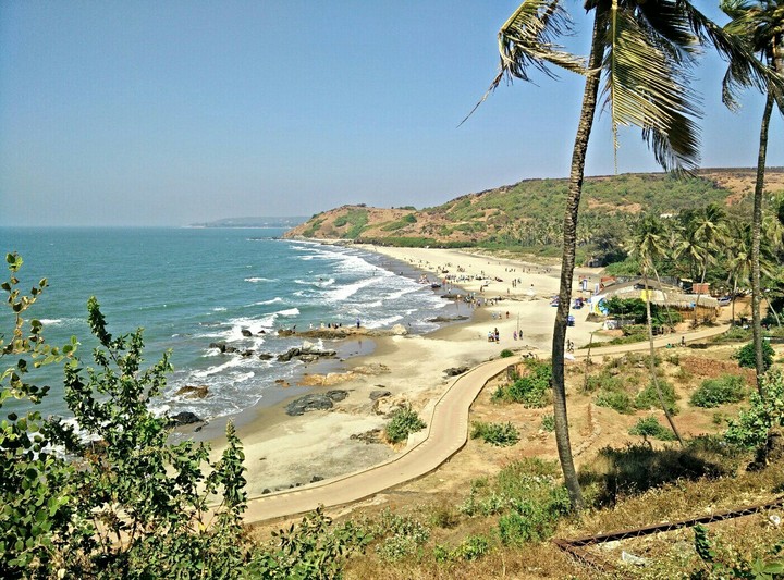 Vagator beach, Goa