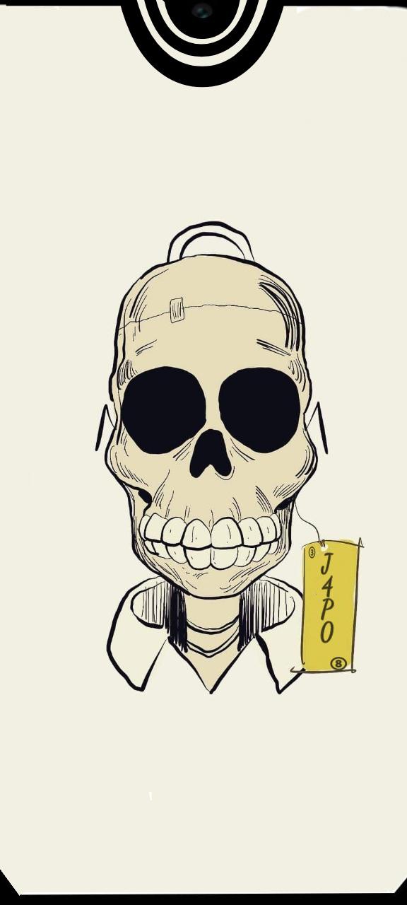 Center hole Skull