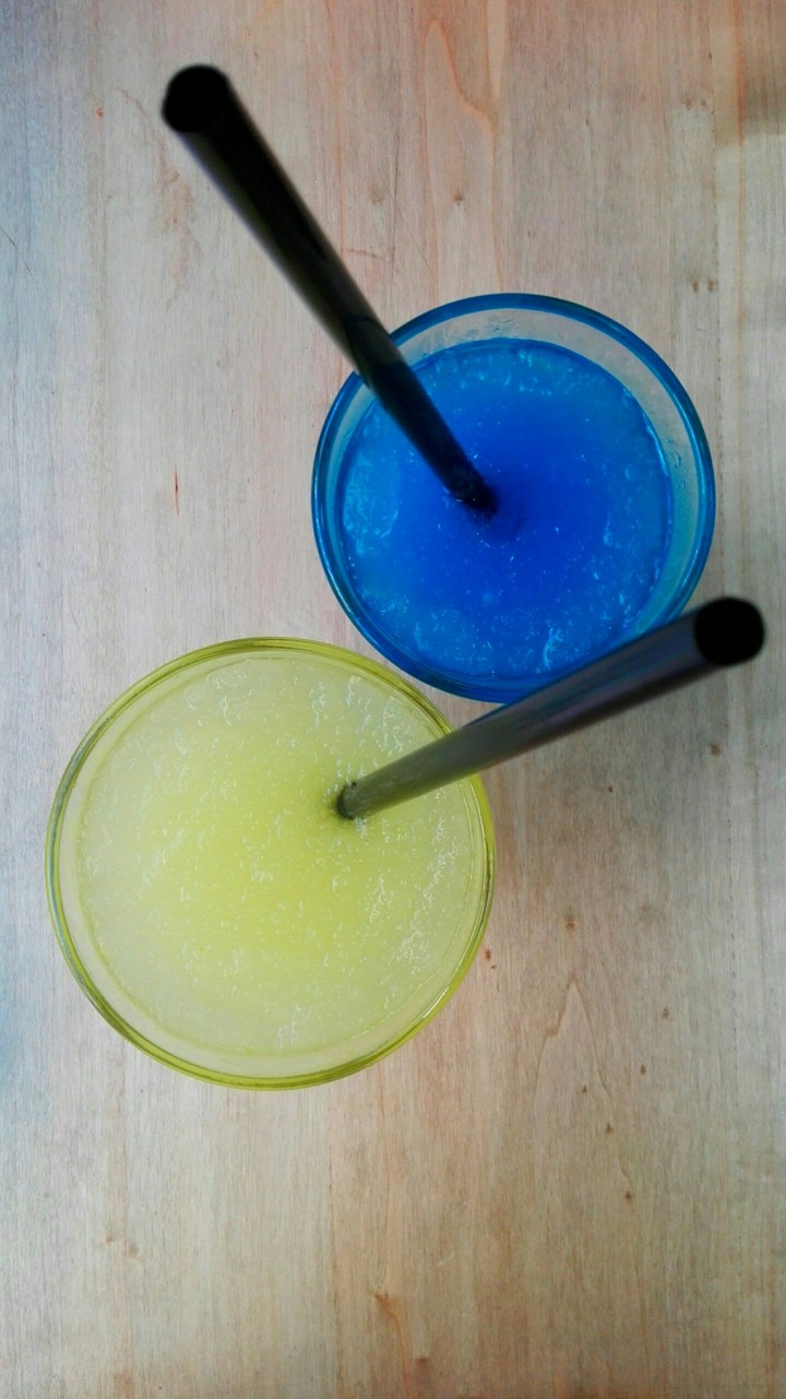 Two lemonades please!