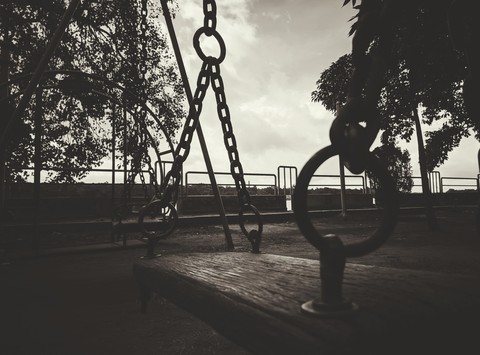 Alone in the park..