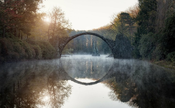 Rakotzbrücke/Gablenz/Germany