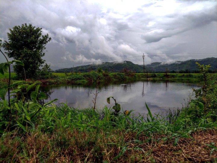 Steams of Cloudy Trails Adhering to the Hills of Kakching