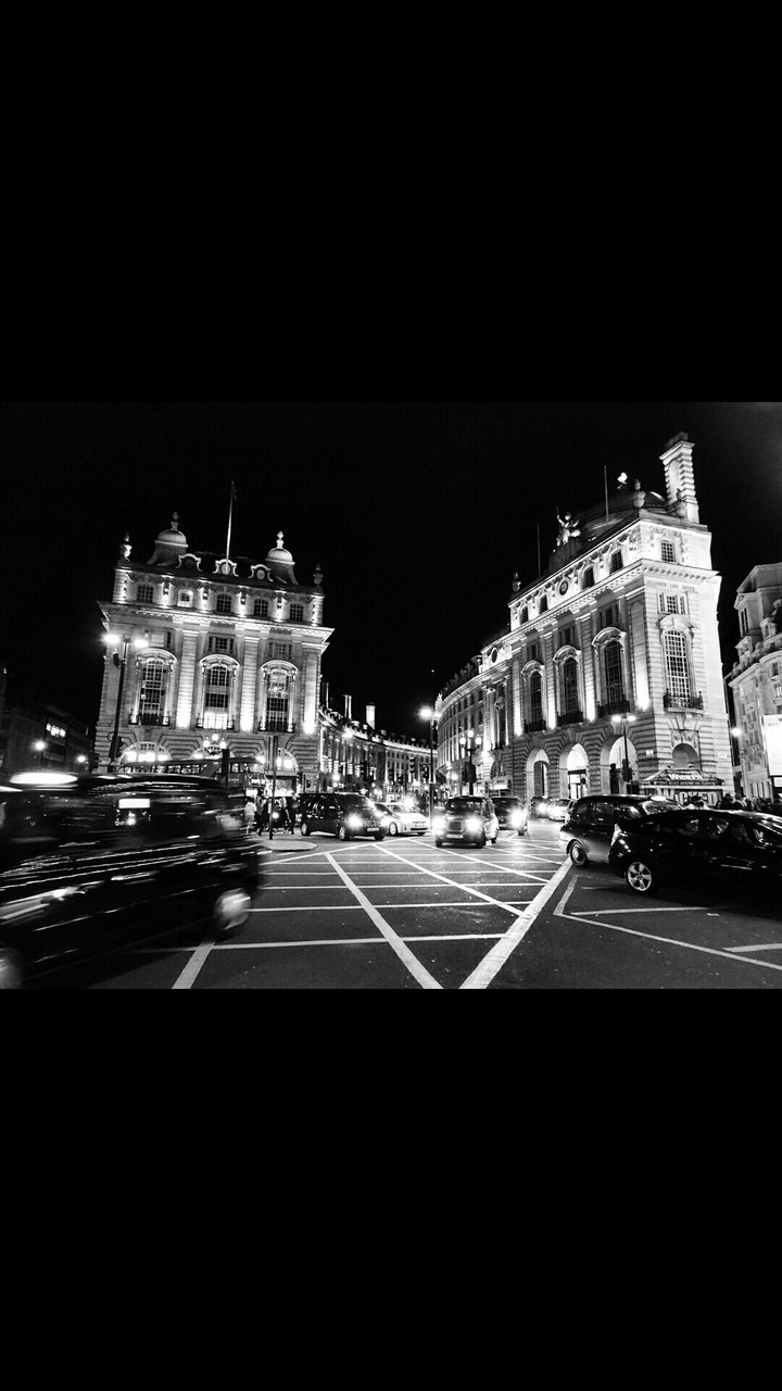 London at night 