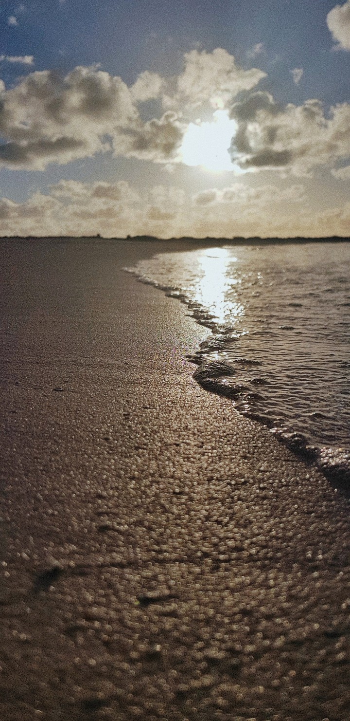 Close-up del atardecer