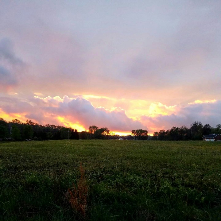 peaceful sunset