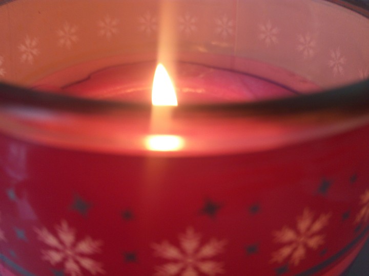 Christmas candle