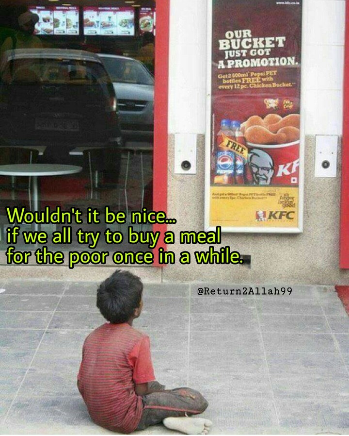 Feed the poor
