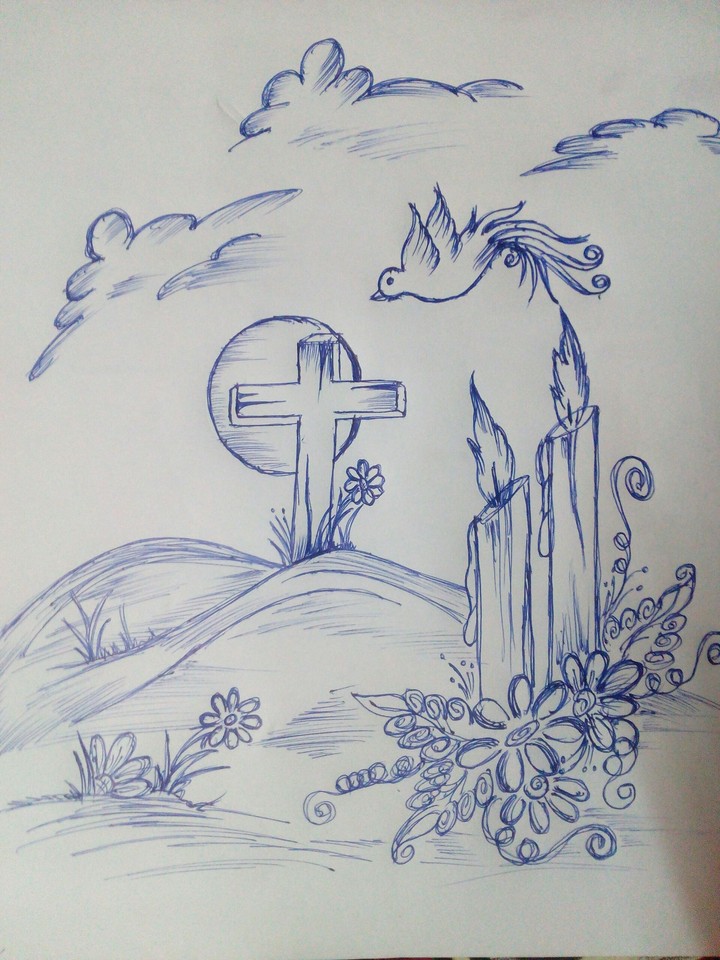 pen sketch