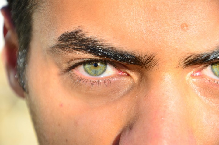 my green eyes