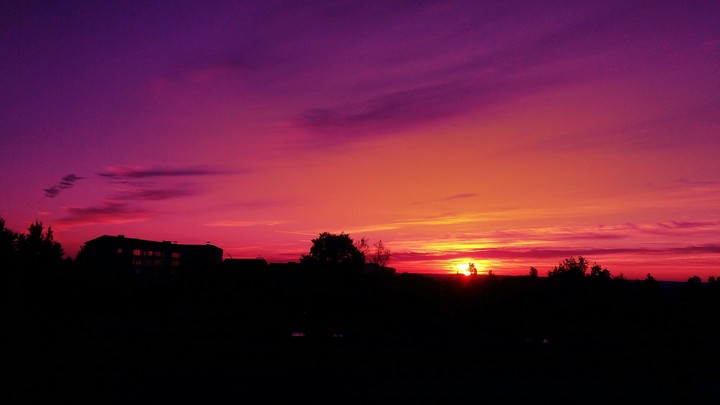 sunrise in Norway