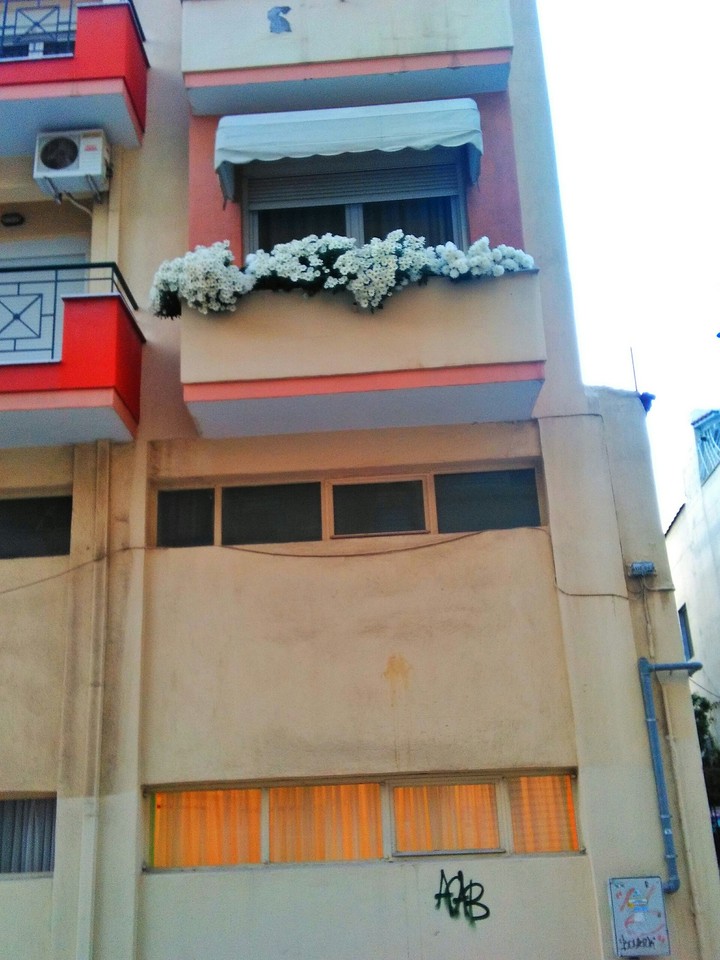 Flowery balcony