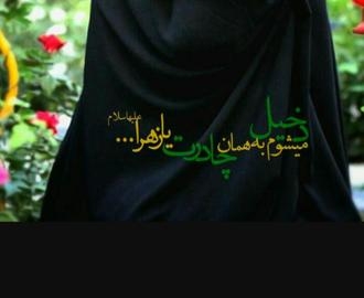 دخیلم به همان چادرت یا زهرا ........