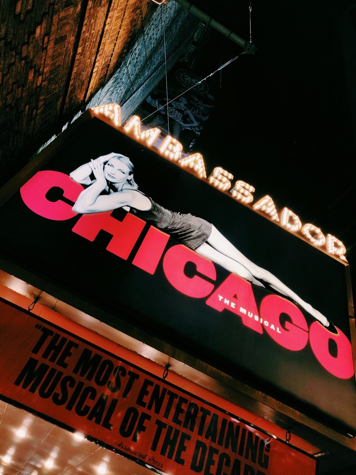 Broadway musical Chicago in Ambassador theatre