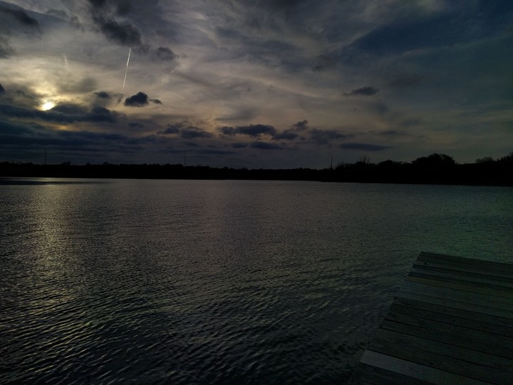 Sunset by the Dock