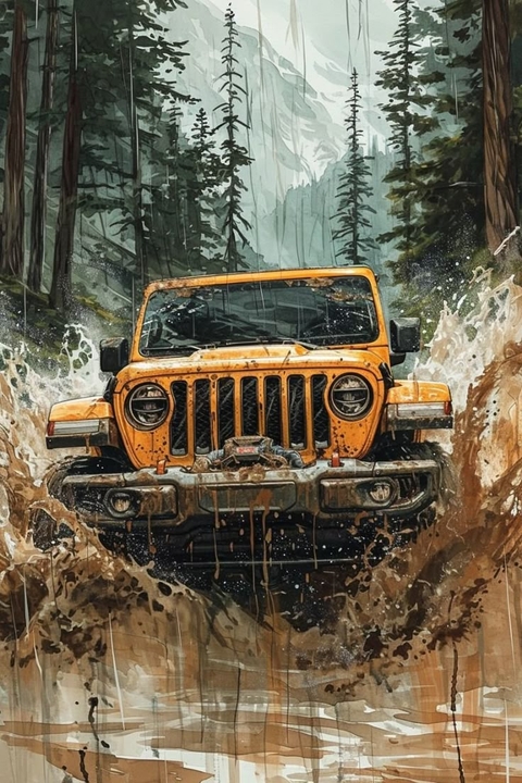tapety Hood, jeep