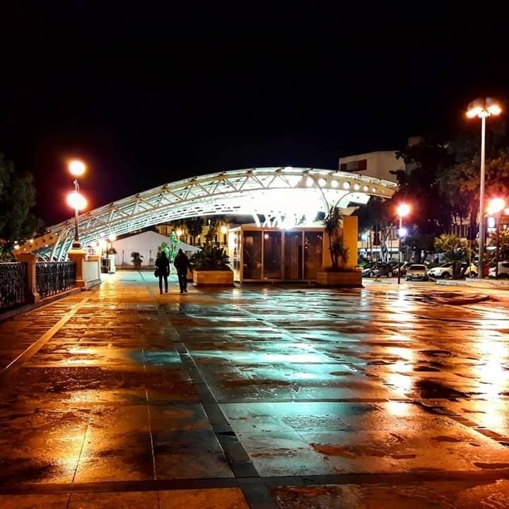 it raining night