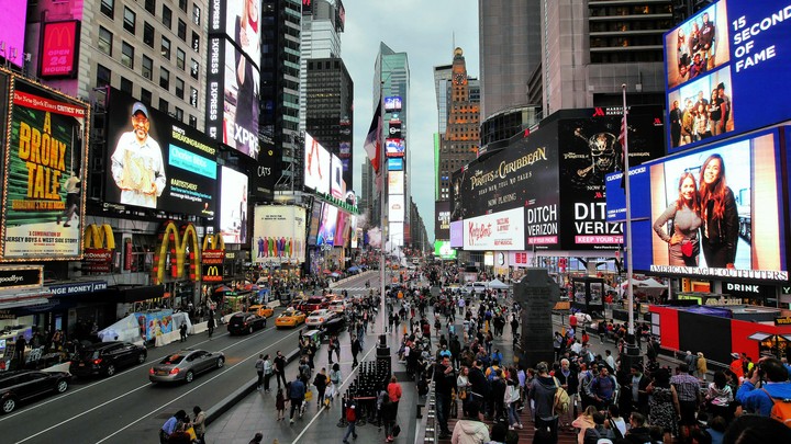 Times Square in New York City