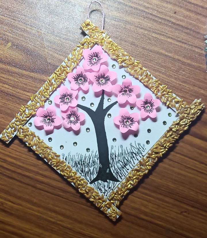 My craft work- wall hanging