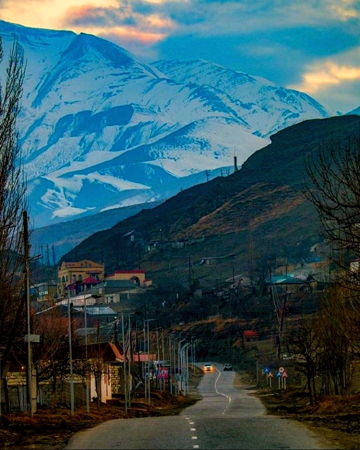 Village in the mountains