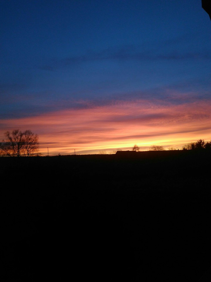 The end of a day