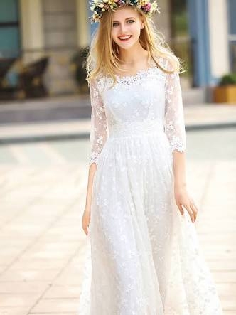 I love white dress