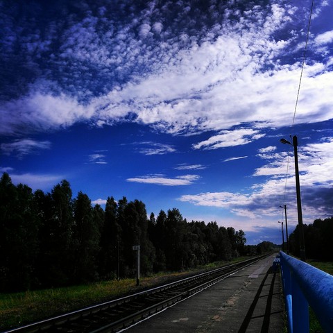 Blue sky