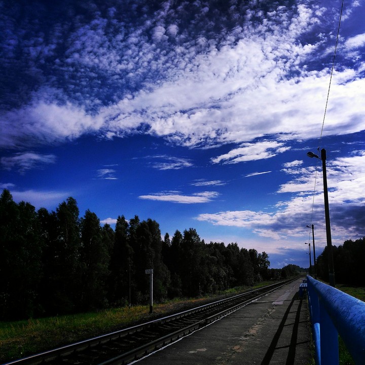 Blue sky