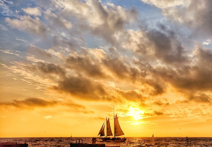 Balmy sunsets....