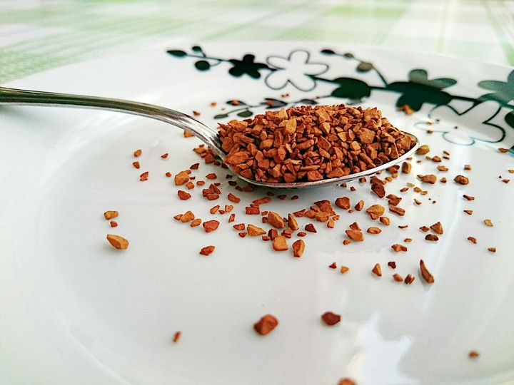 No coffee beans were harmed in the making of this photo.