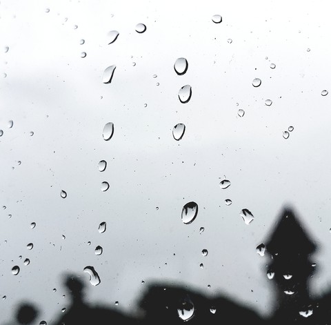 Castle raindrops