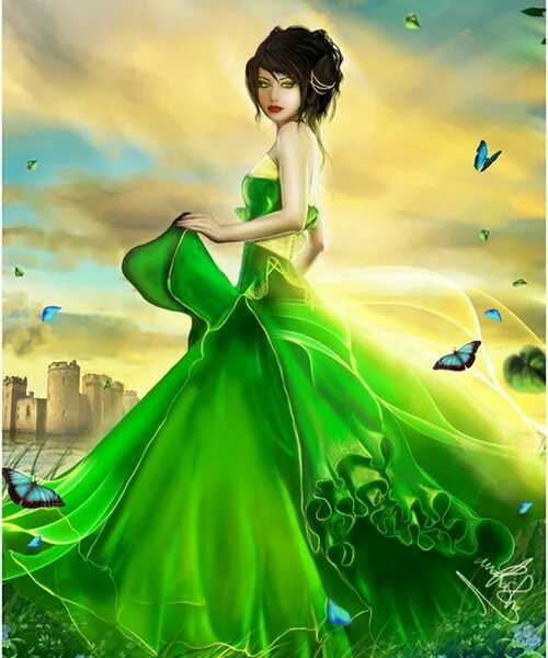 charming lady