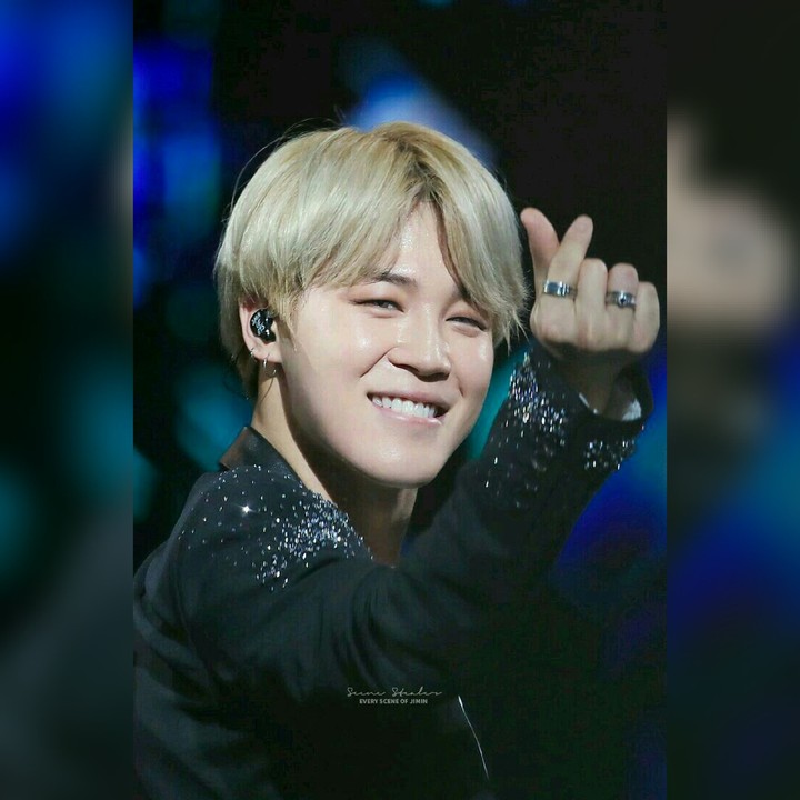 jimin heart finger