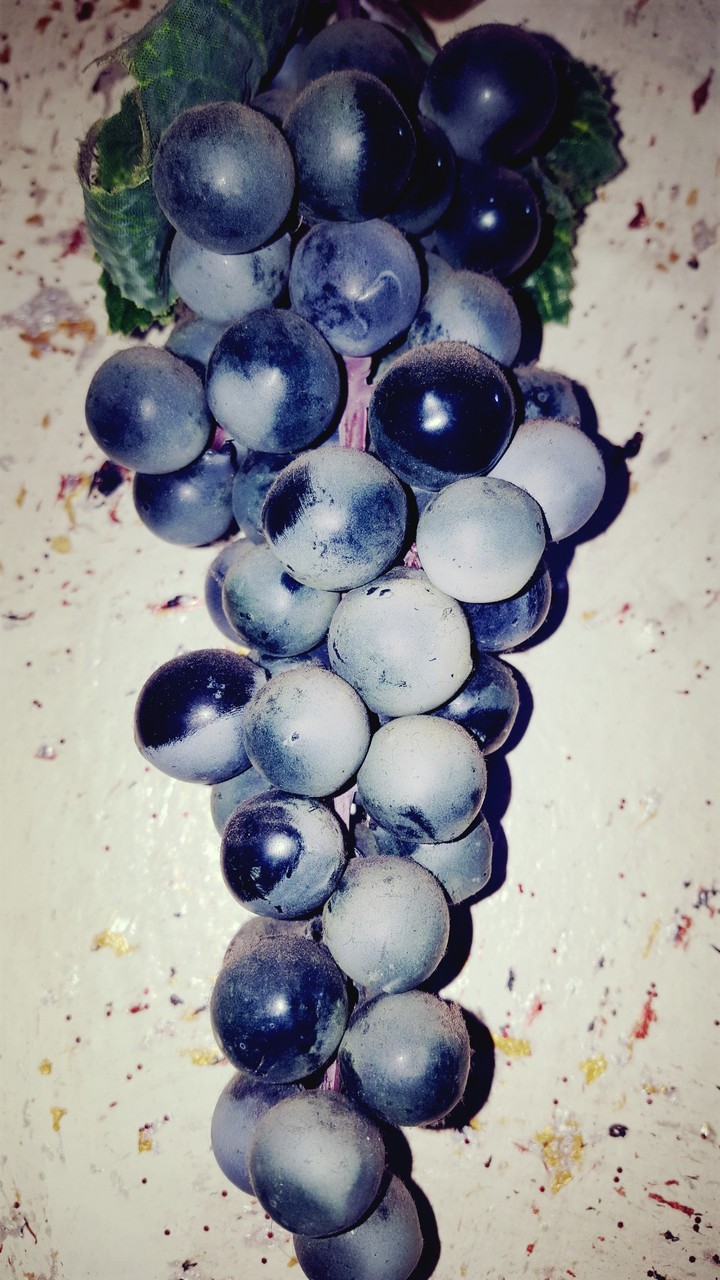 Black grapes