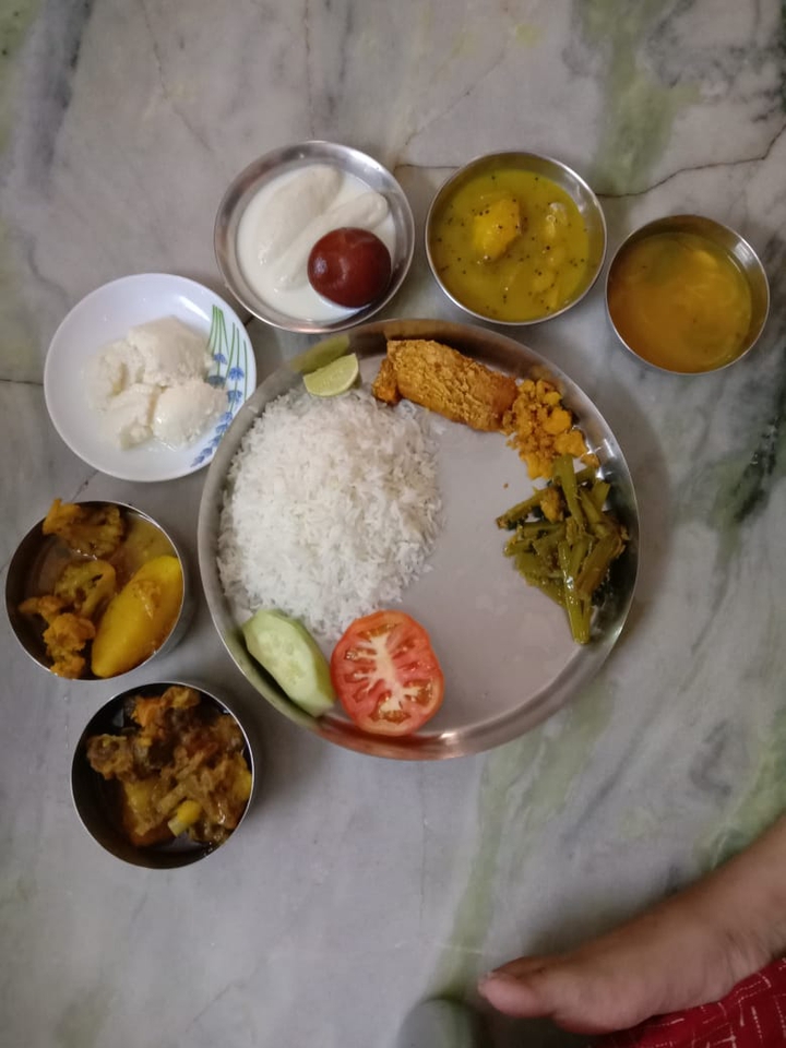 My father's birthday food