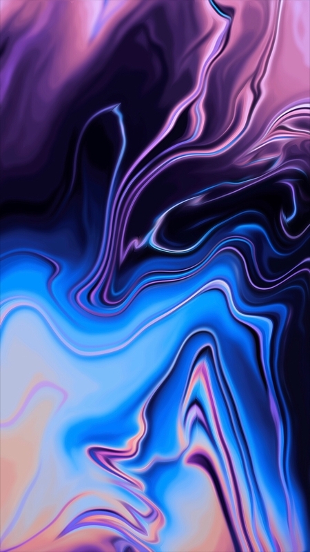 Blue and purple