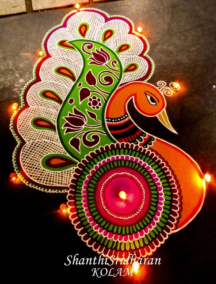 traditional rangoli