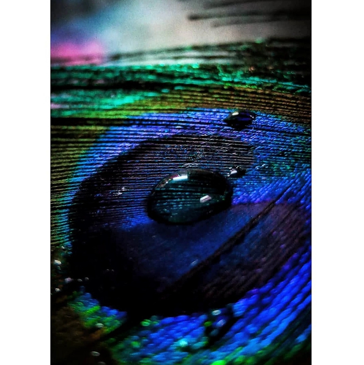 A drop of color