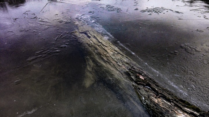 under the ice