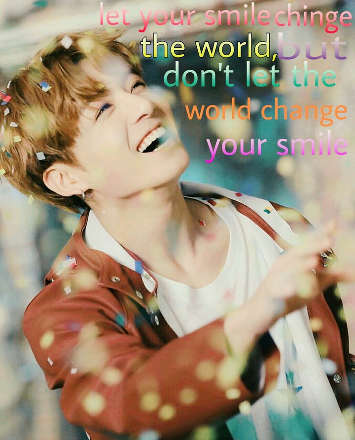 just smile