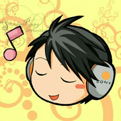 Enjoying a music