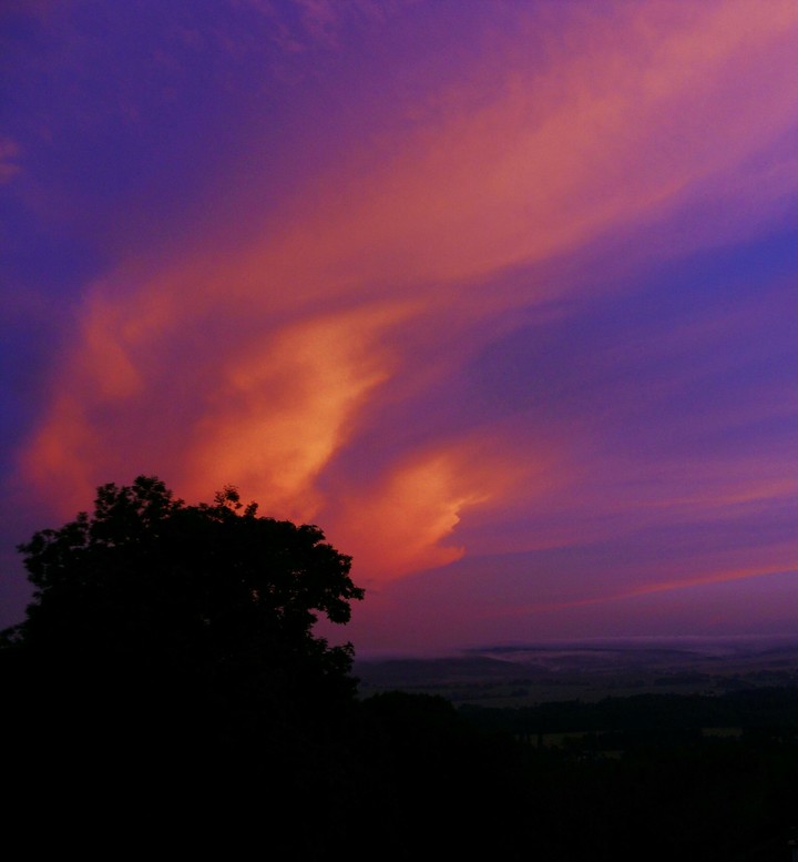The sky of full magic