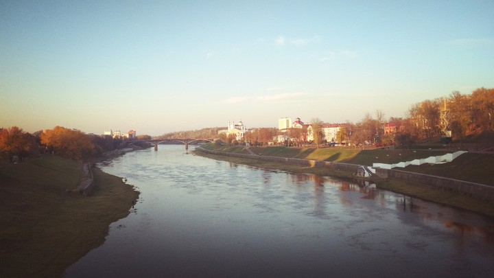 City on the river