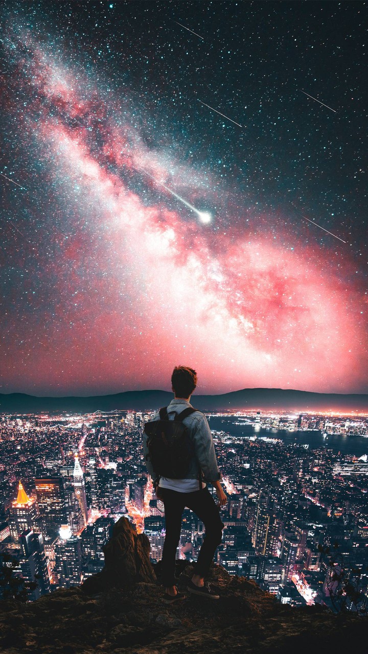 man on the edge