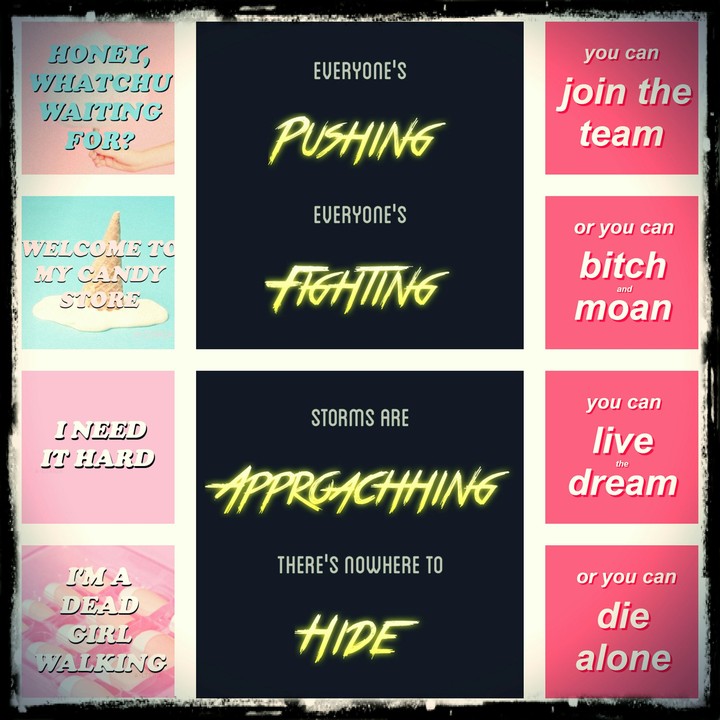 Heathers: The Musical Quotes Collage 1