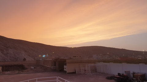 sky of bukha musandam