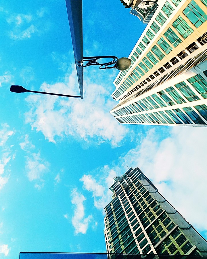 sky work