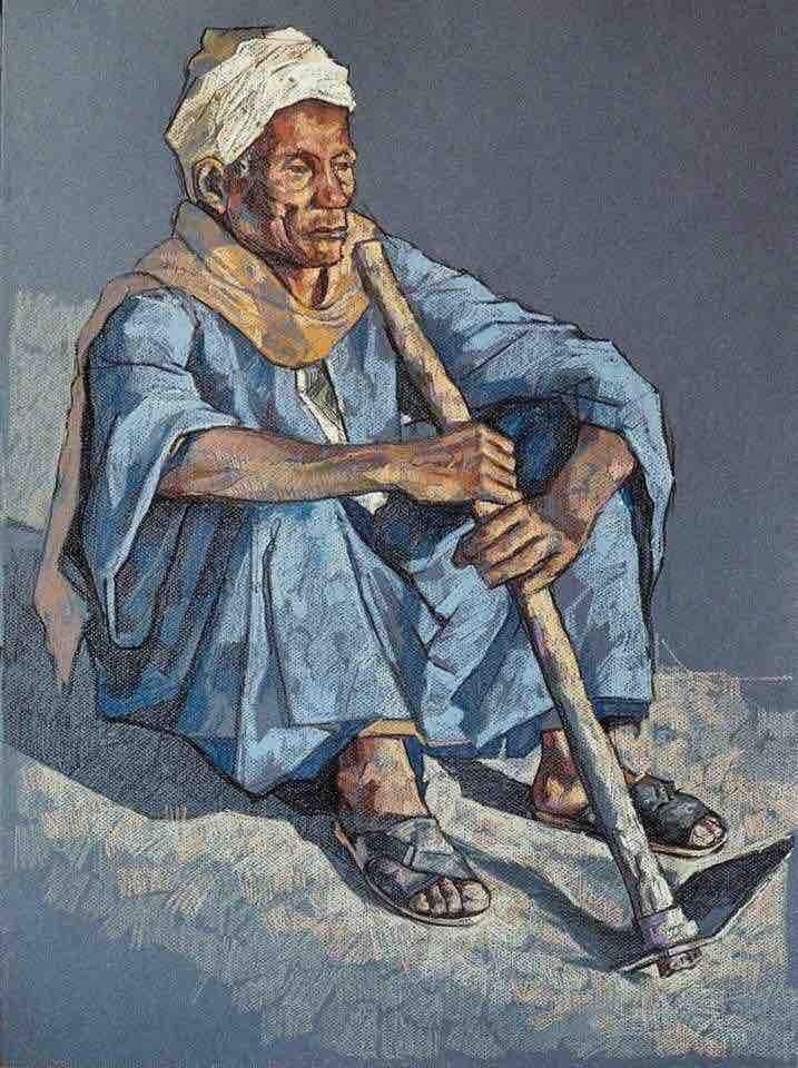صورة لرجل حزين | A picture of a sad man