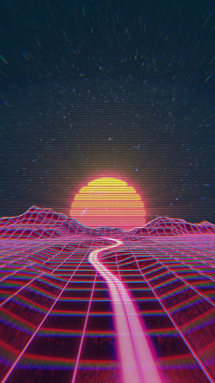 neon sun