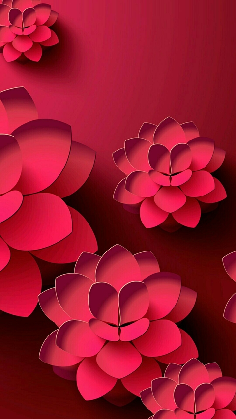 red flower